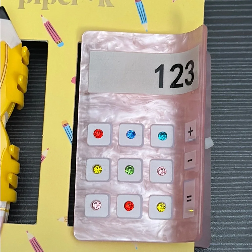 Piper K Back To School Hair Clip Set - Picture 3 of 3